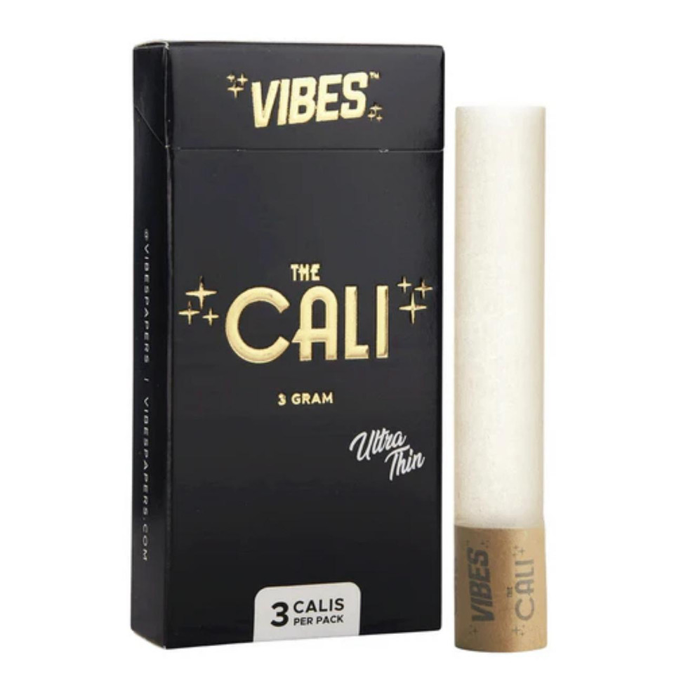 VIBES CALI 3 GRAM (Pack of 1)-3COUNT ULTRA THIN