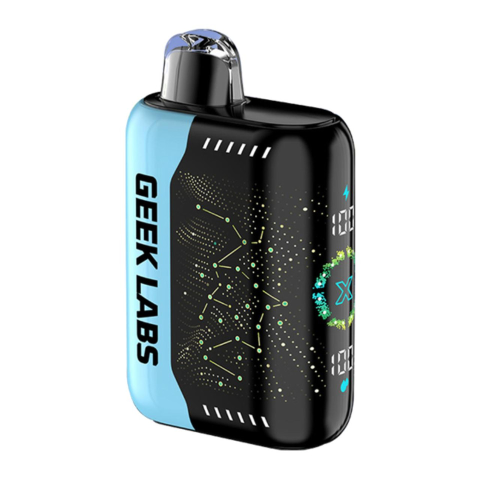 Geek Labs Pulse X Nixodine 50K Puff Disposable Blue Razz Ice