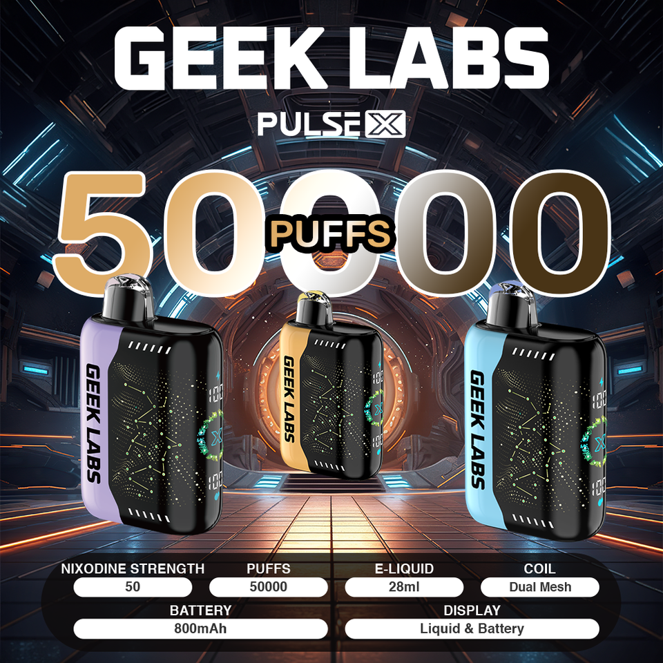 Geek Labs Pulse X Nixodine Disposable (50000 Puffs)