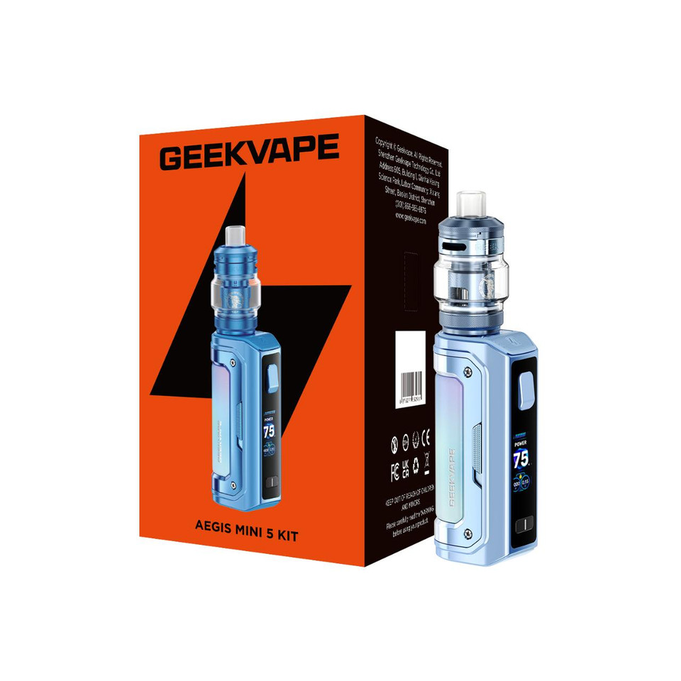 GeekVape Aegis Mini 5 Kit Aqua Blue