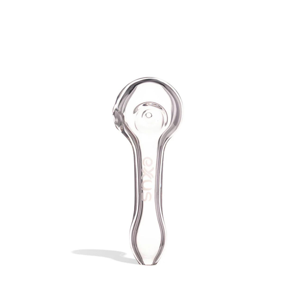 EXXUS CAVE - GLASS - HAND PIPE CLEAR