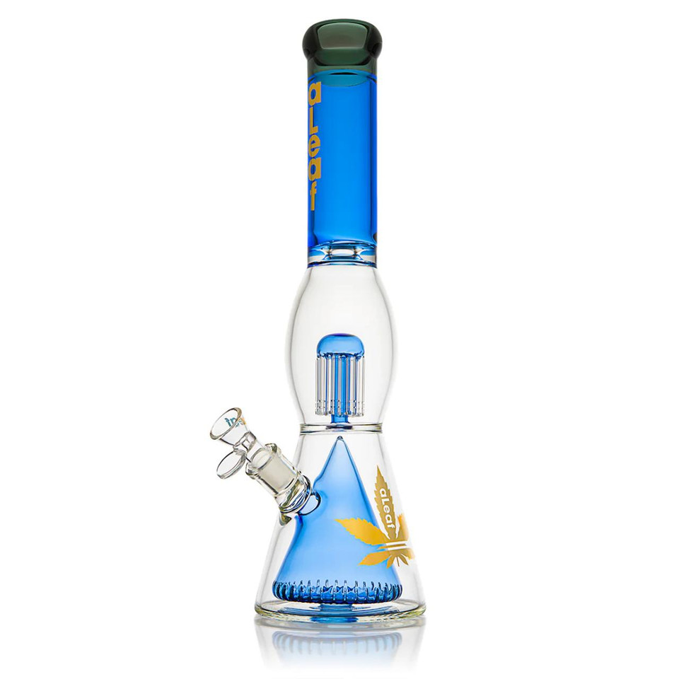 ALEAF WATER PIPE PYRAMID PERC BLUE - AL2020BL