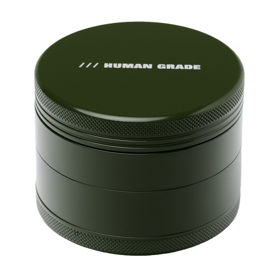 Human Grade 4 Piece Aluminum Grinder-Sage