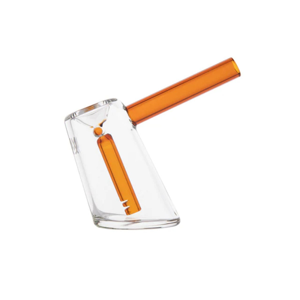 MJ Arsenal Fulcrum Water Pipe-Amber