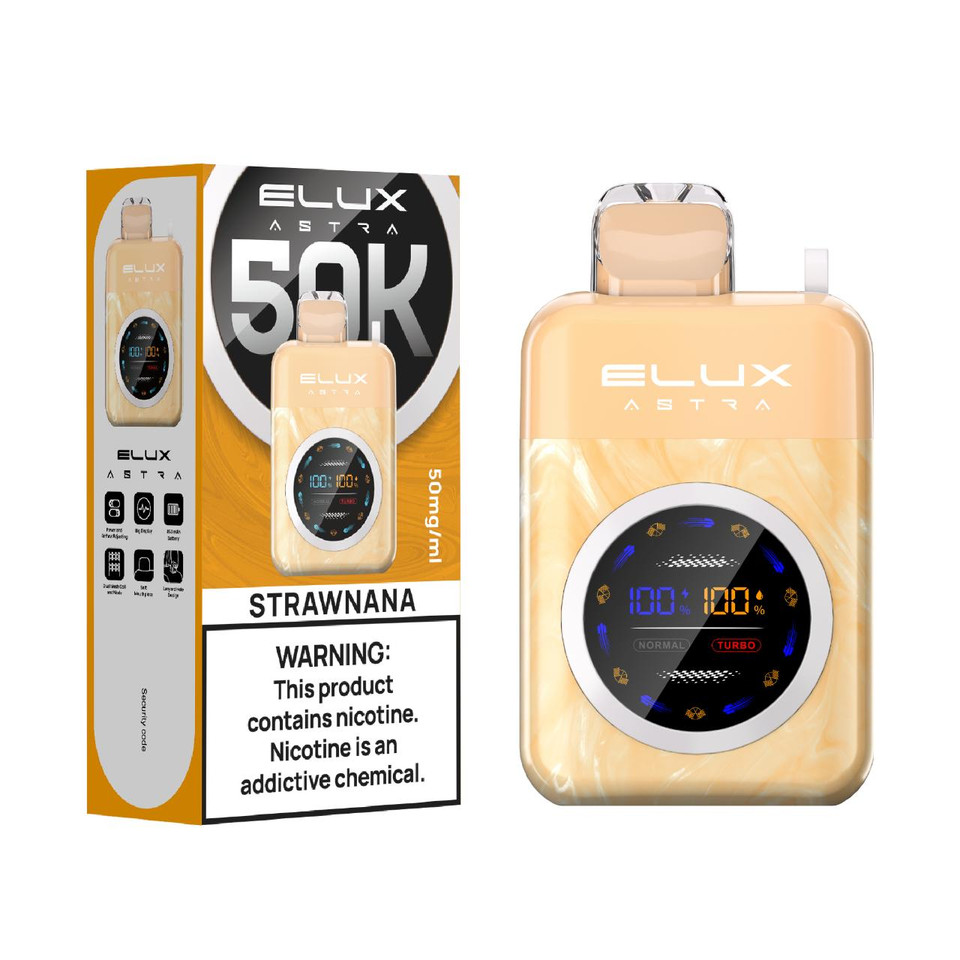 Elux Astra 50K Puff Disposable Strawnana