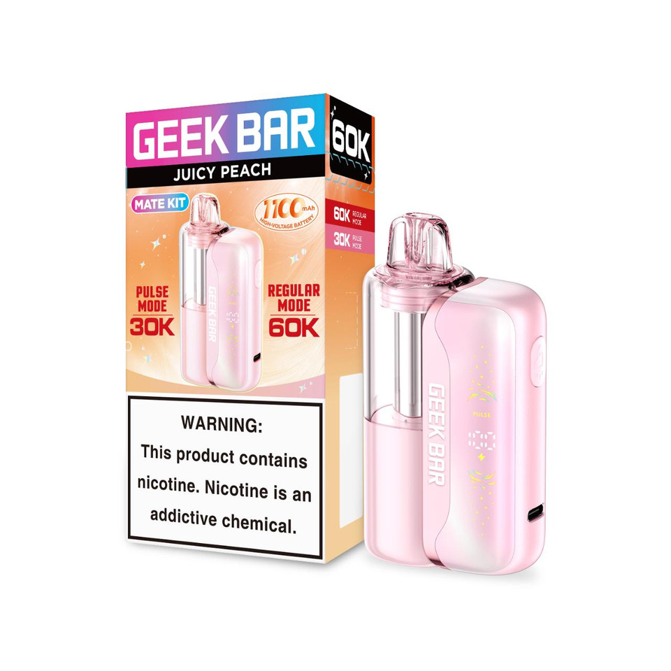 Geek Bar Mate 60K Puff Disposable-Juicy Peach