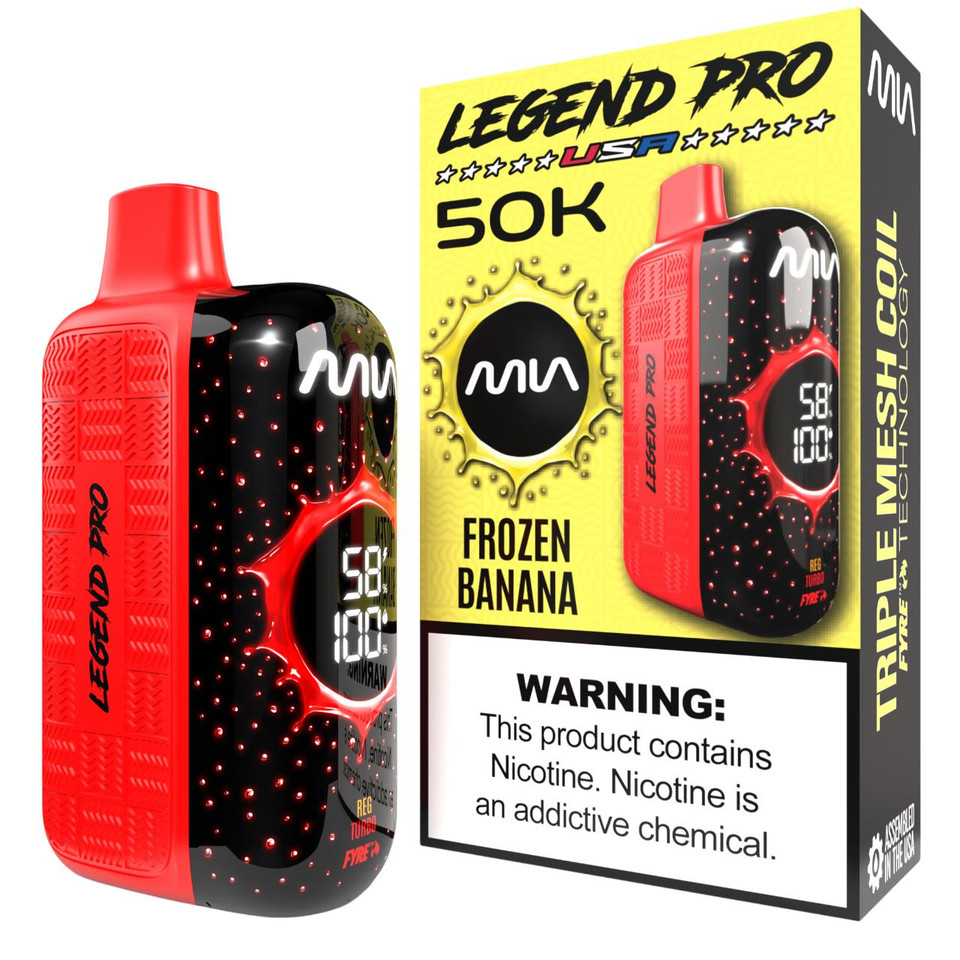 MIA Legend Pro 50K Puff Disposable FROZEN BANANA