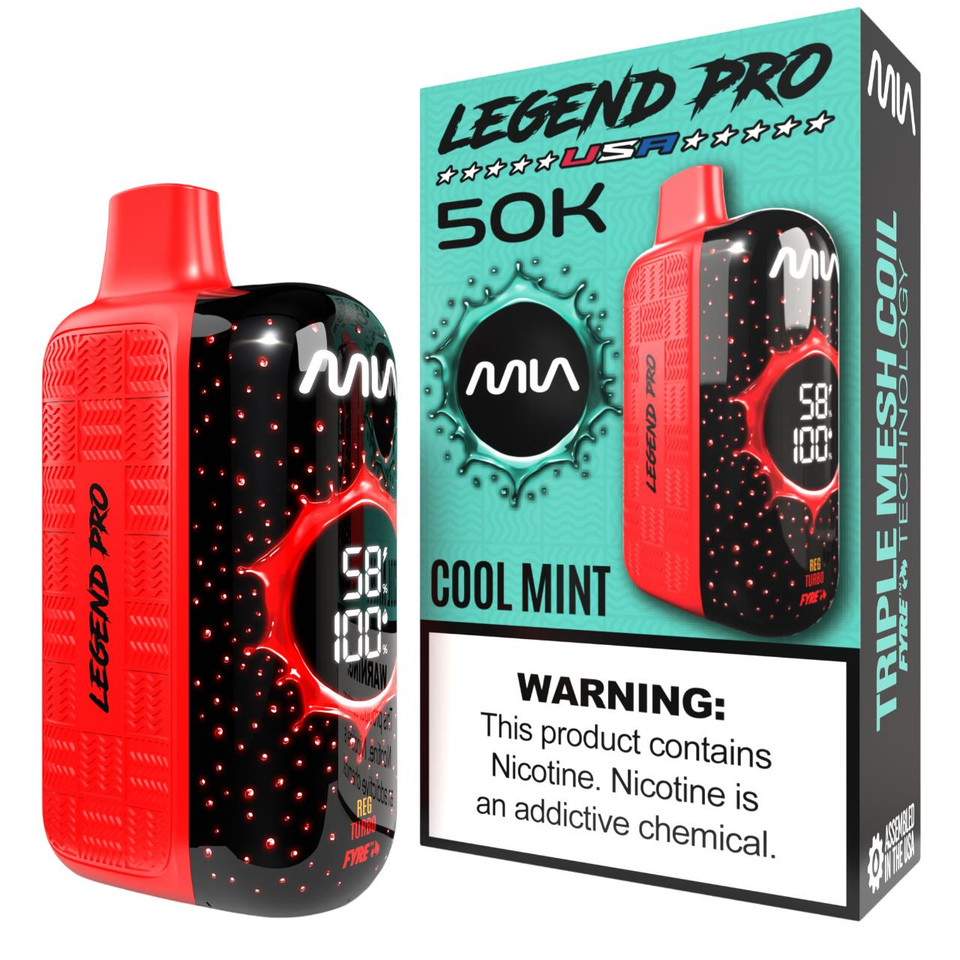 MIA Legend Pro 50K Puff Disposable COOL MINT