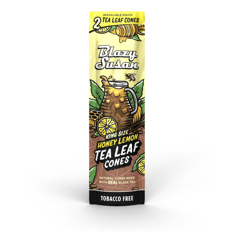 BLAZY SUSAN KING SIZE- 1PK-2CT HONEY LEMON TEA CONES