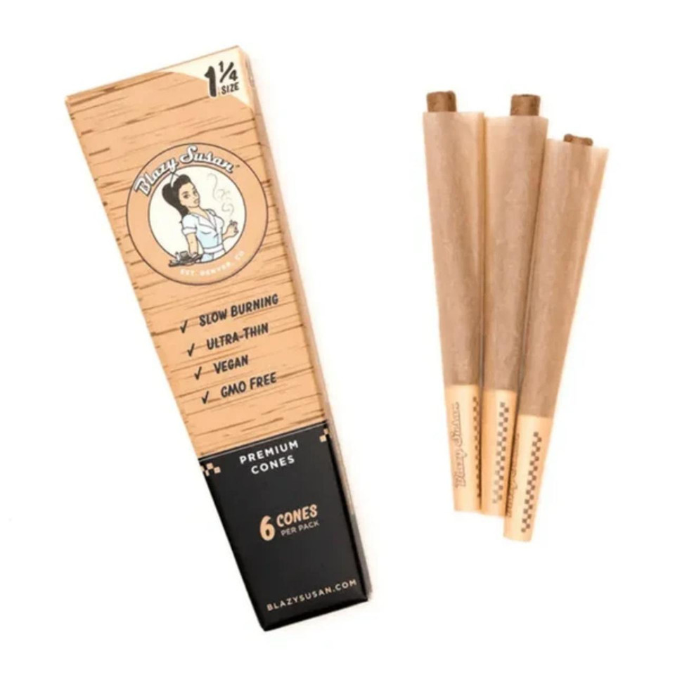 BLAZY SUSAN CONES UNBLEACHED - 1 1 4 - 1PK
