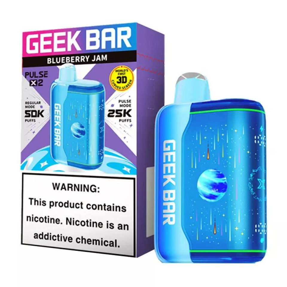 Geek Bar Pulse X2 50K Puff Disposable Blueberry Jam