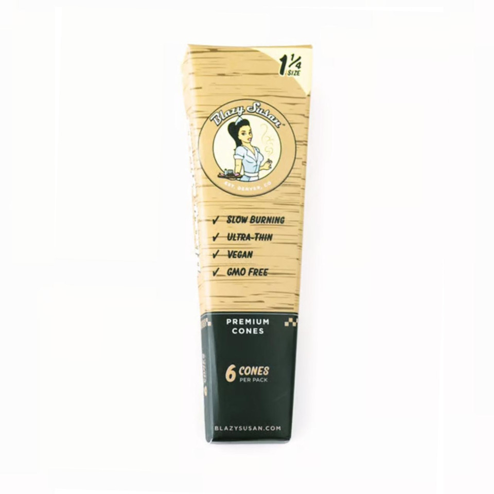 Blazy Susan 1-14 Cones 1PK -6CT Unbleached