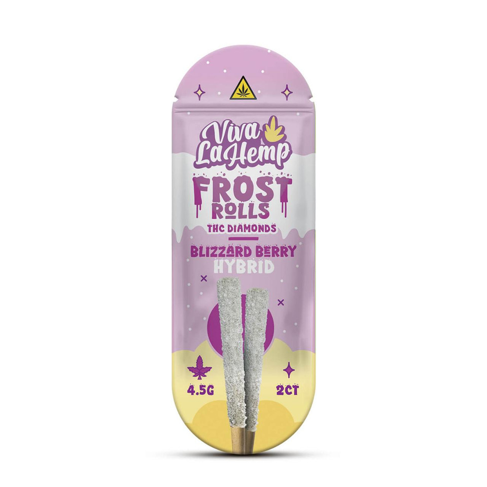 Viva La Hemp THC Frost Pre-Rolls 4.5G 1PK- 2CT Blizzard Berry Hybrid