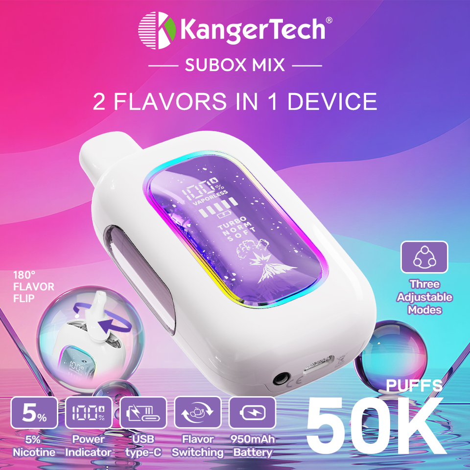 Kanger Subox Mix Dual Flavor Disposable (50000 Puffs)