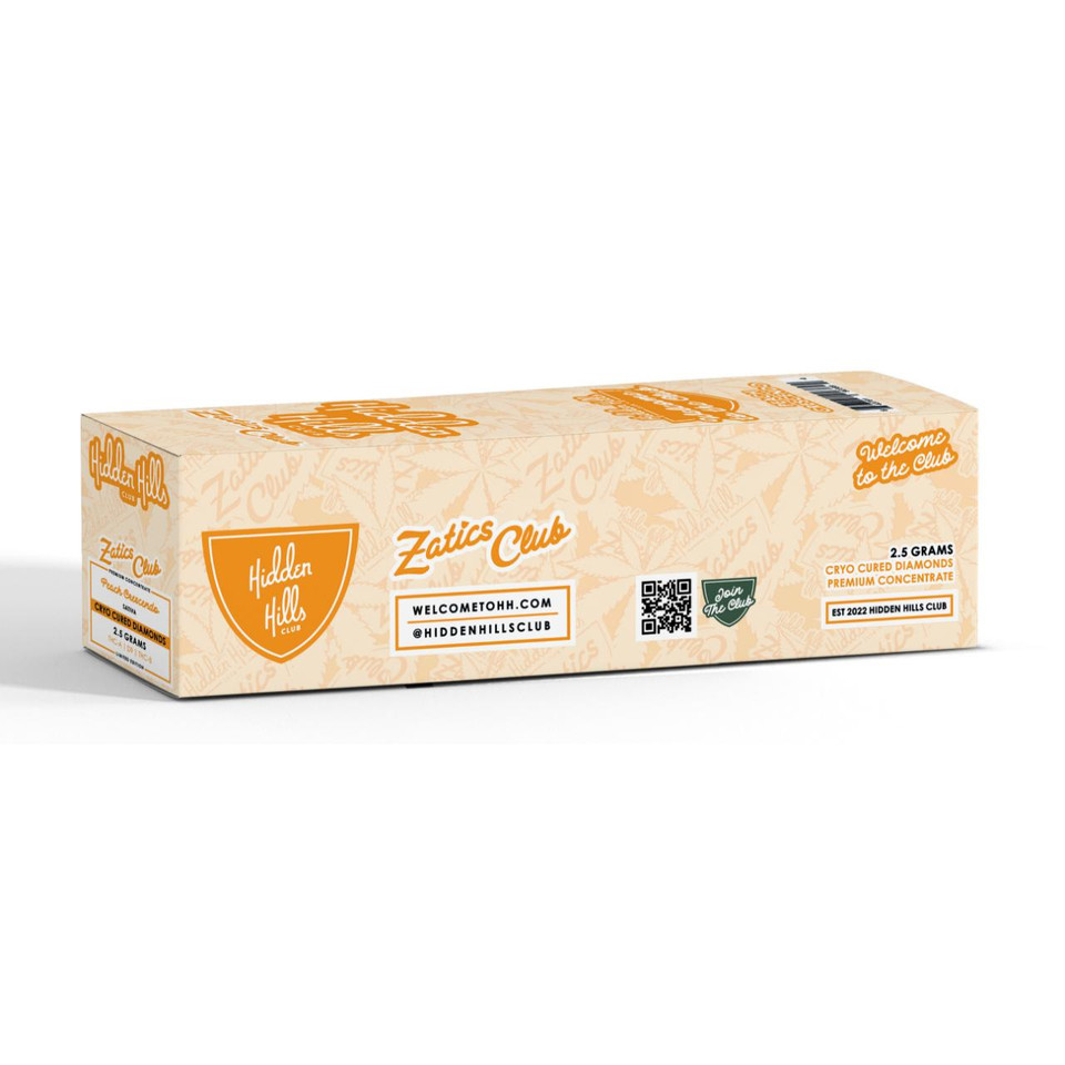 Hidden Hills Zatics Club Cryo Diamonds Badder 2.5G