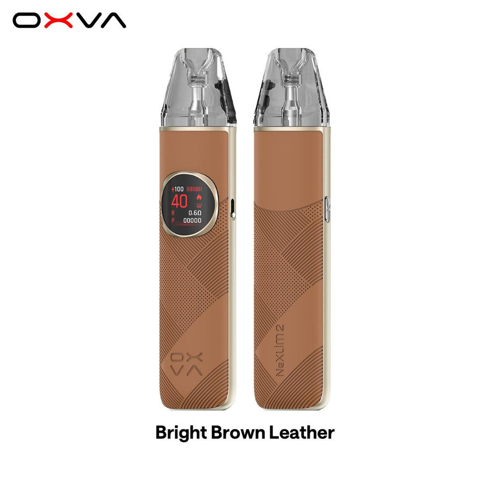 OXVA NeXLIM 2 Kit Bright Brown Leather