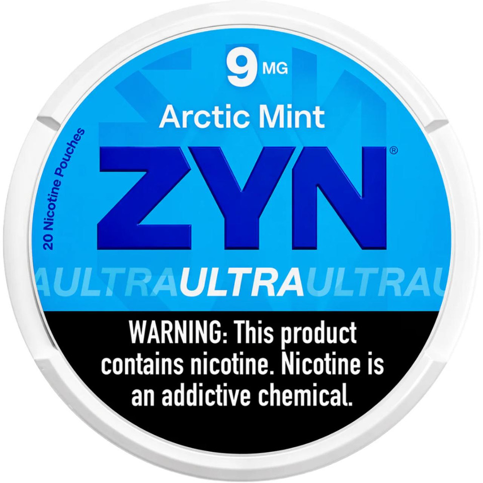 ZYN Ultra Nicotine Pouches - 1PK Arctic Mint