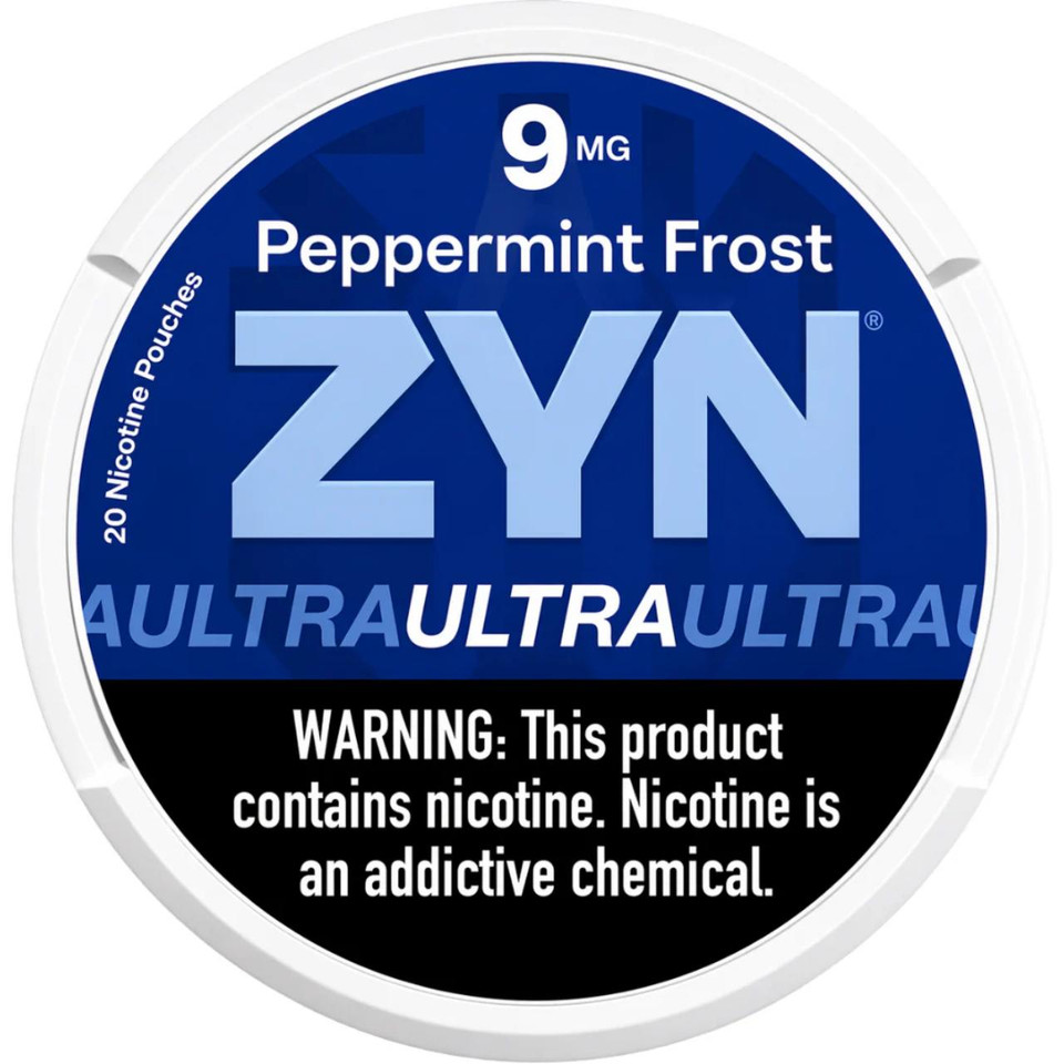 ZYN Ultra Nicotine Pouches - 1PK Peppermint Frost