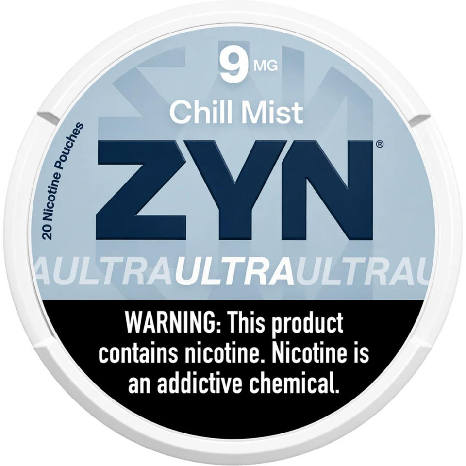 ZYN Ultra Nicotine Pouches - 1PK Chill Mist