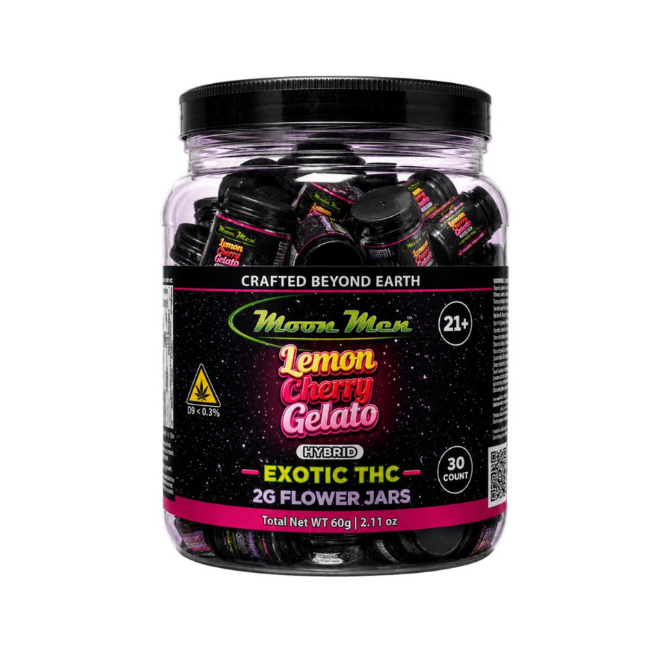 Moon Men THC Exotic Flower 2G - 30CT Lemon Cherry Gelato Hyrbid