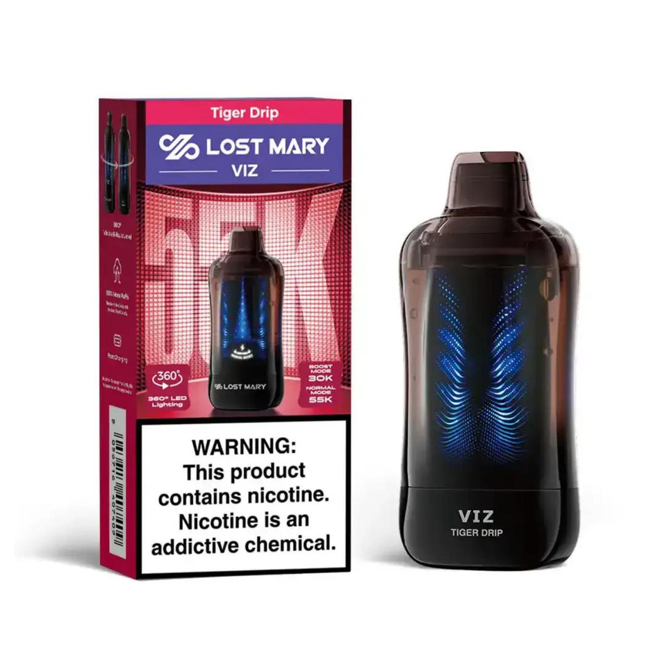 Lost Mary VIZ 55K Disposable Tiger Drip