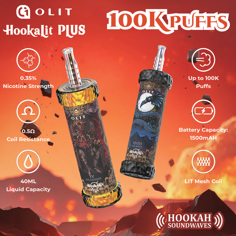 OLIT Hookalit Plus Disposable (100000 Puffs)
