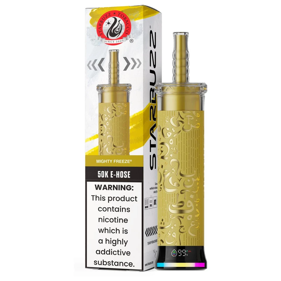 Starbuzz E Hose 50K Puff Disposable Mighty Freeze