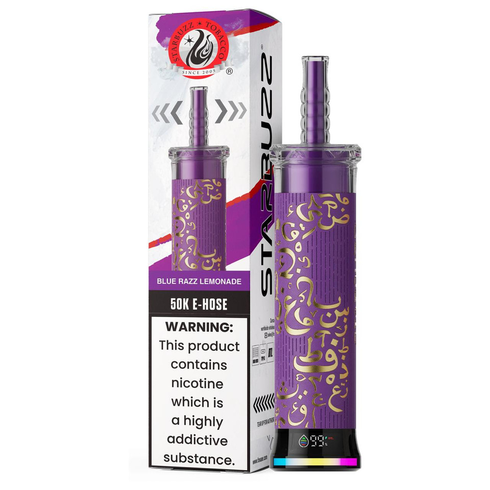 Starbuzz E Hose 50K Puff Disposable Blue Razz Lemonade