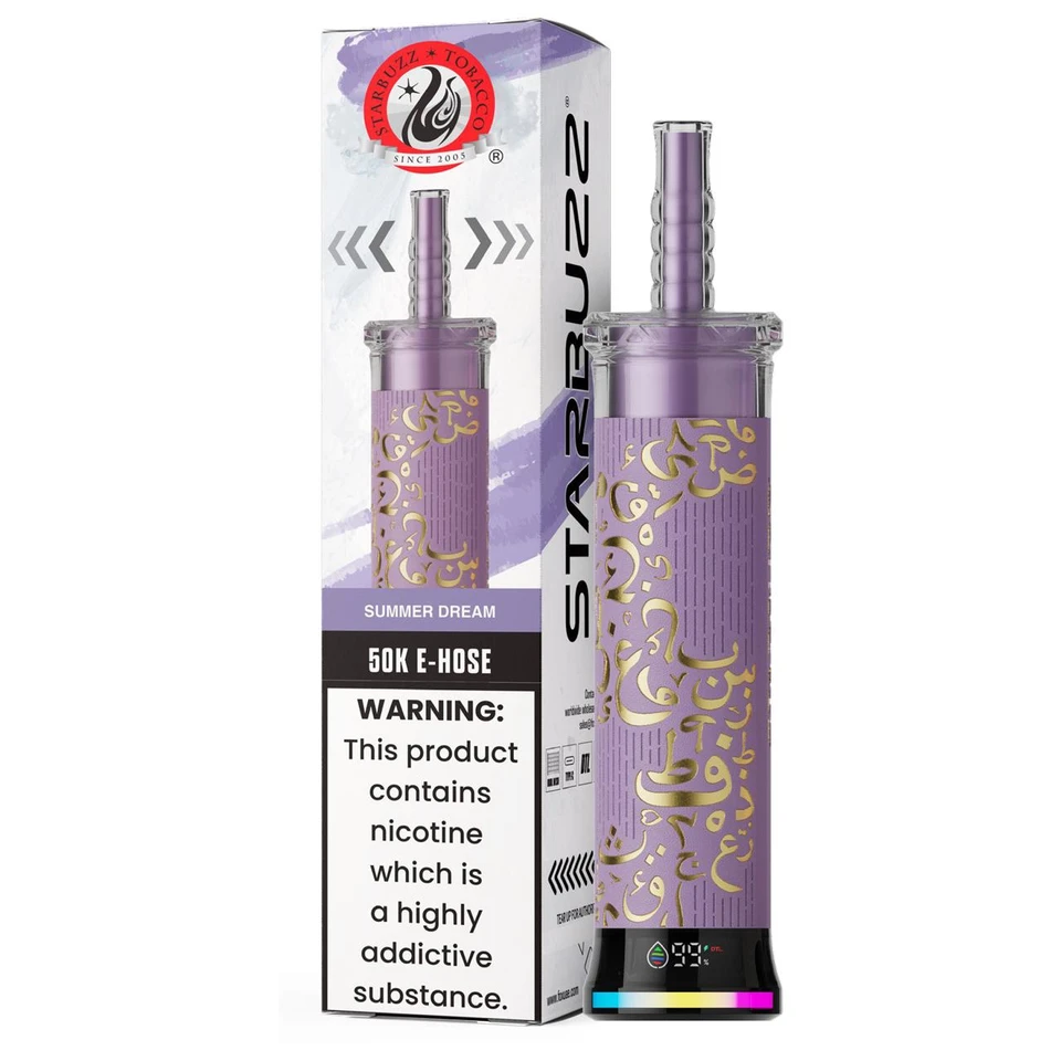 Starbuzz E Hose 50K Puff Disposable Summer Dream