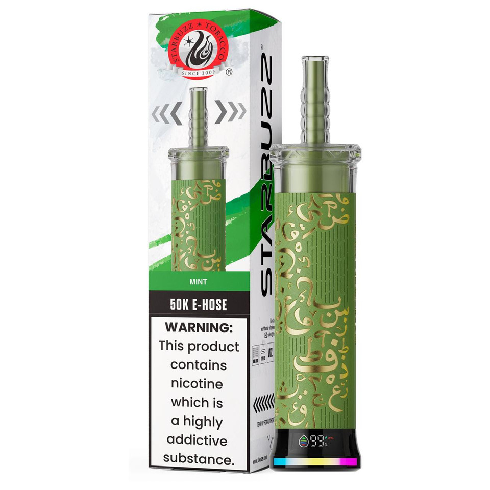 Starbuzz E Hose 50K Puff Disposable Mint