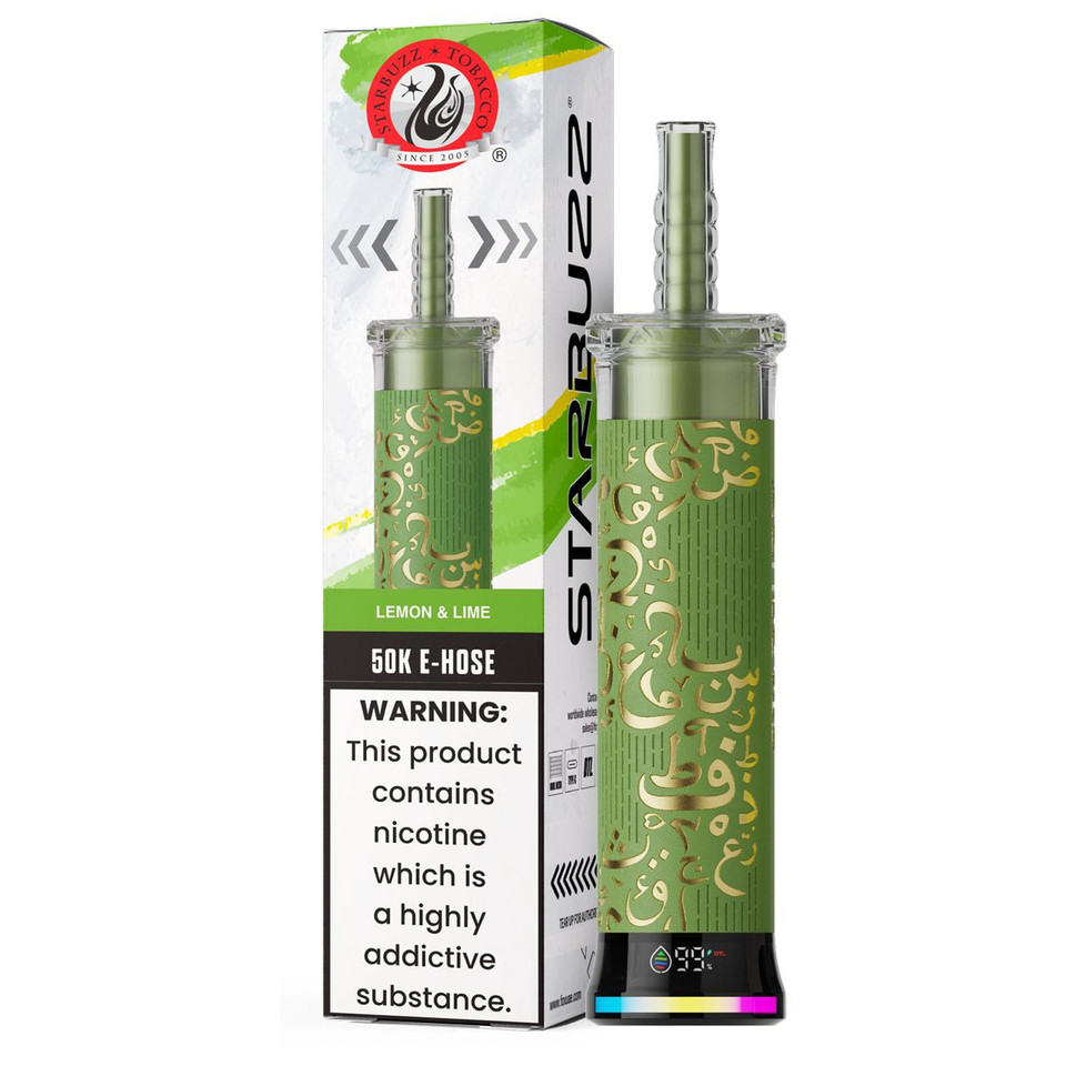 Starbuzz E Hose 50K Puff Disposable Lemon & Lime
