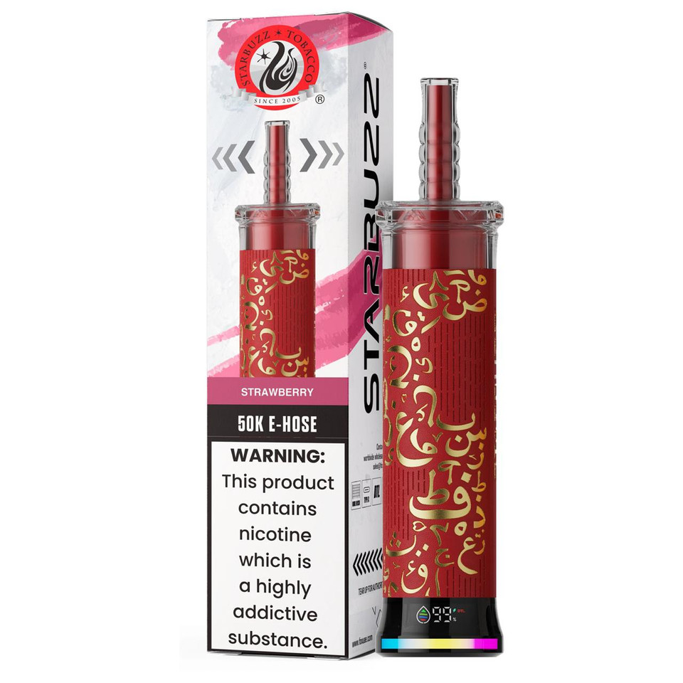 Starbuzz E Hose 50K Puff Disposable Strawberry