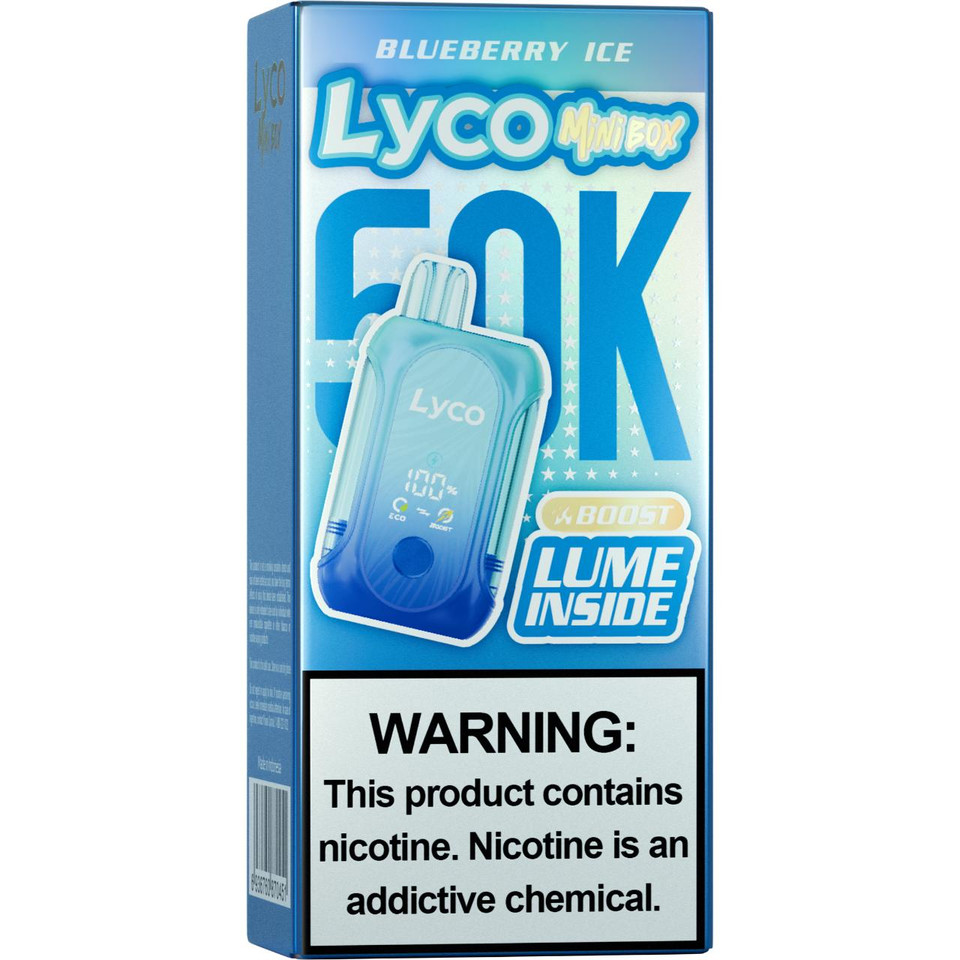 SMOK Lyco Mini 50K Puff Disposable Blueberry Ice