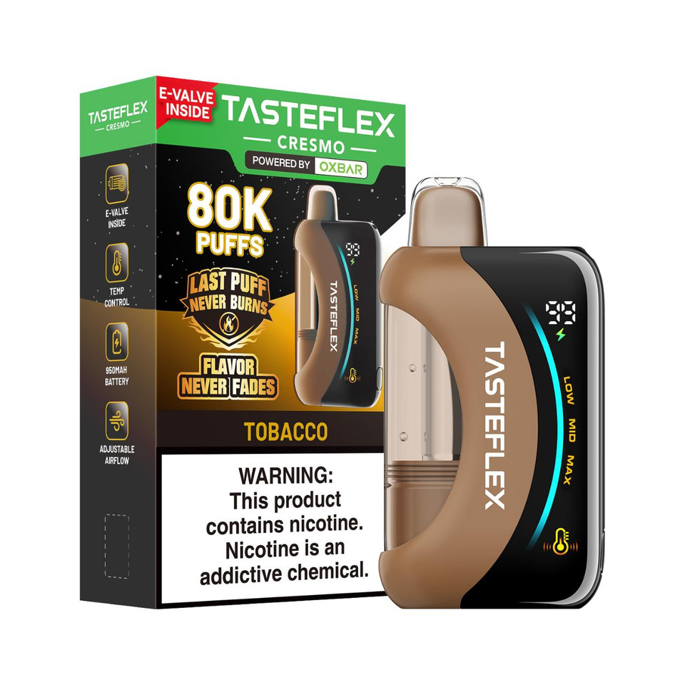 TasteFlex Cresmo 80K Puff Disposable Tobacco