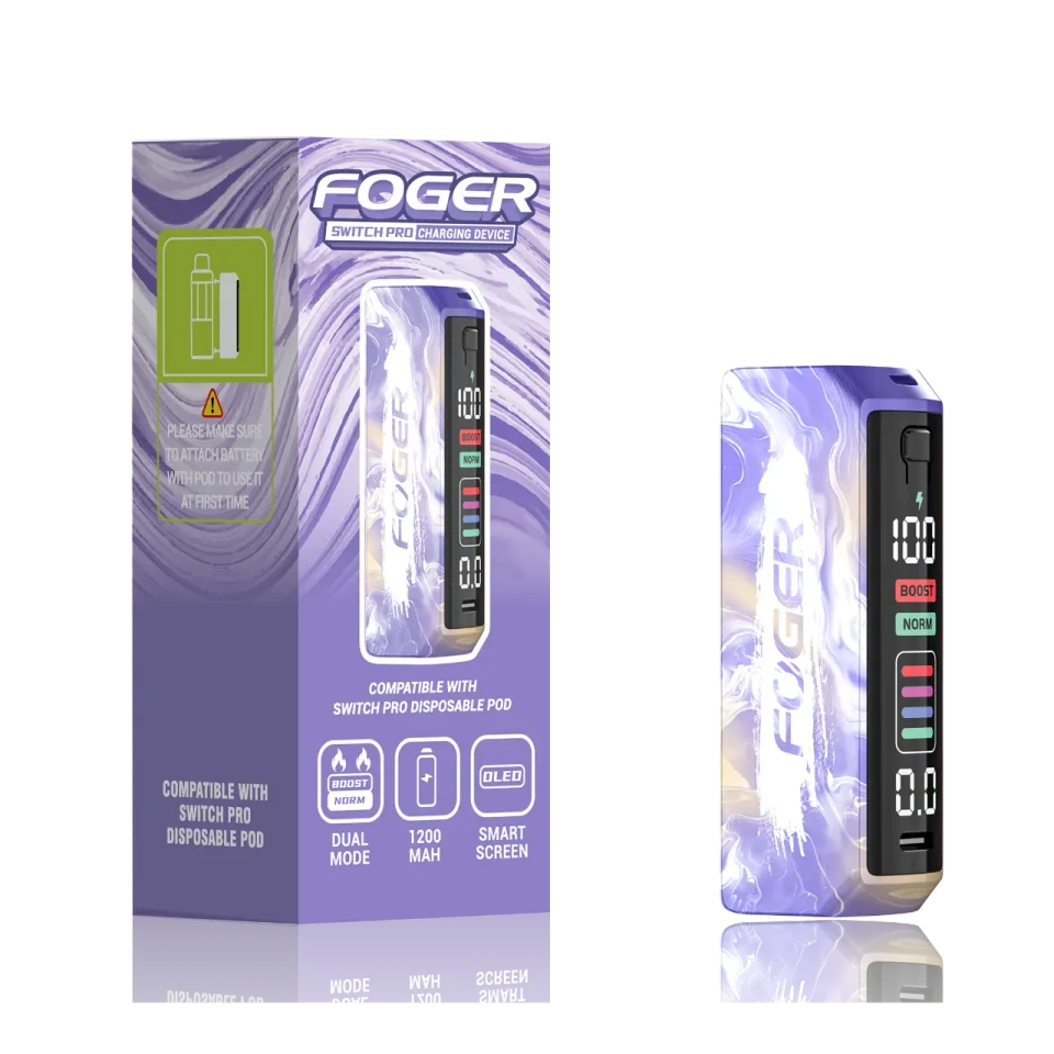 Foger Switch Pro 30K Puff Disposable Replacement Battery