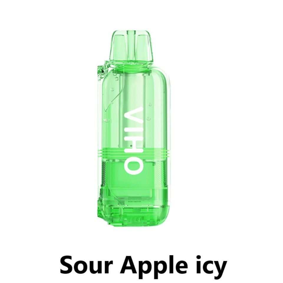 Viho Shadow 75K Pre-filled Replacement Pod – 1PK Sour apple icy