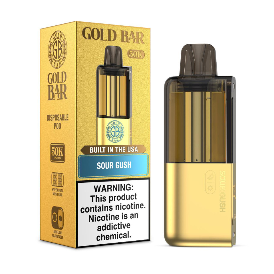Gold Bar Max 50K Replacement Pod - 1PK Sour Gush
