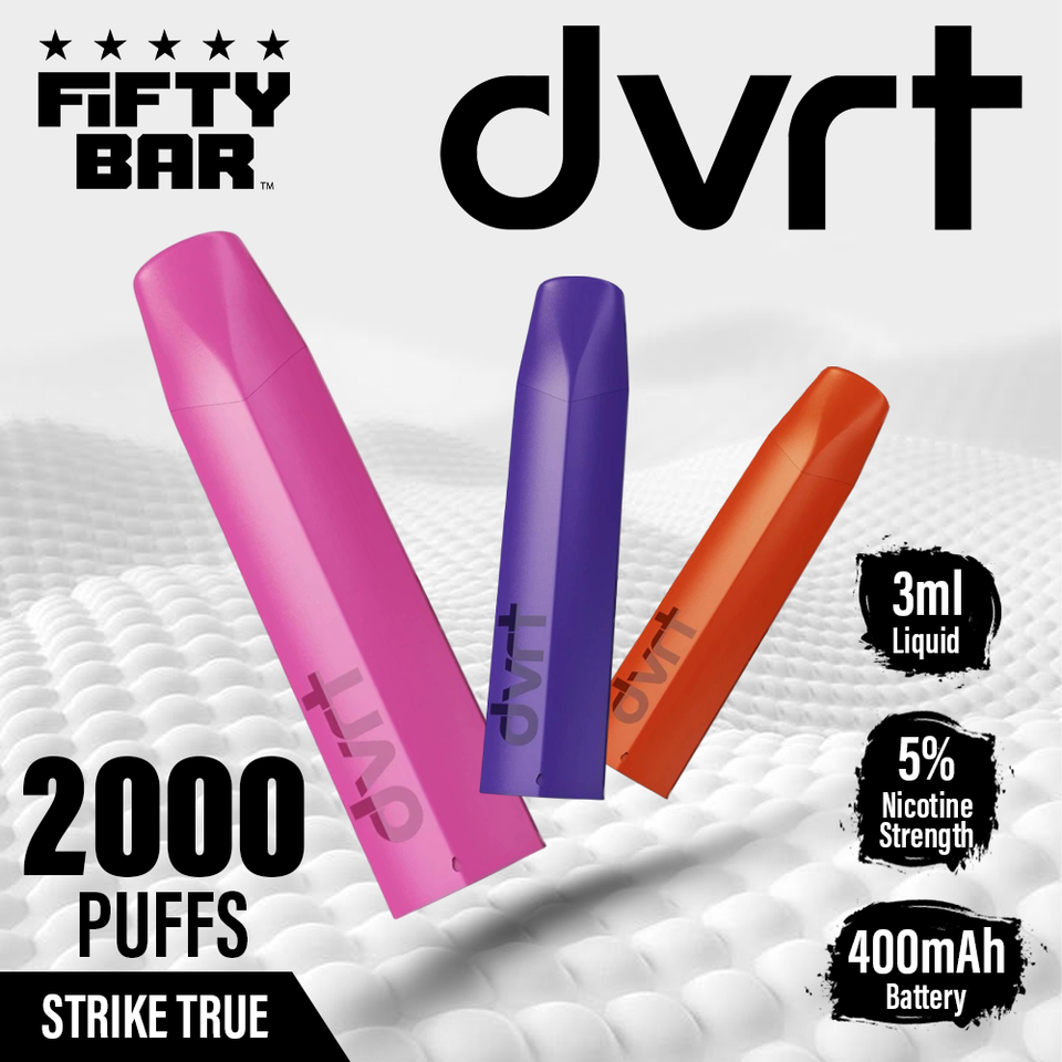 Fifty Bar Dart Disposable (2000 Puffs)