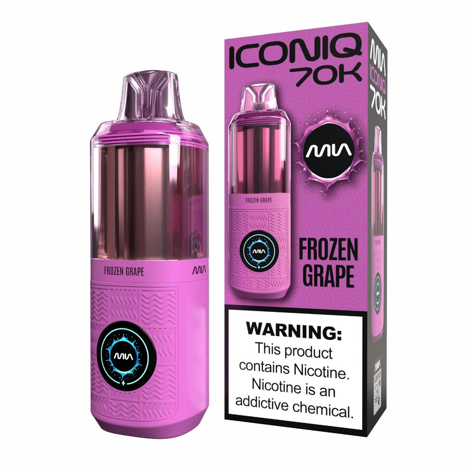 MIA Iconiq 70K Puff Disposable Frozen Grape