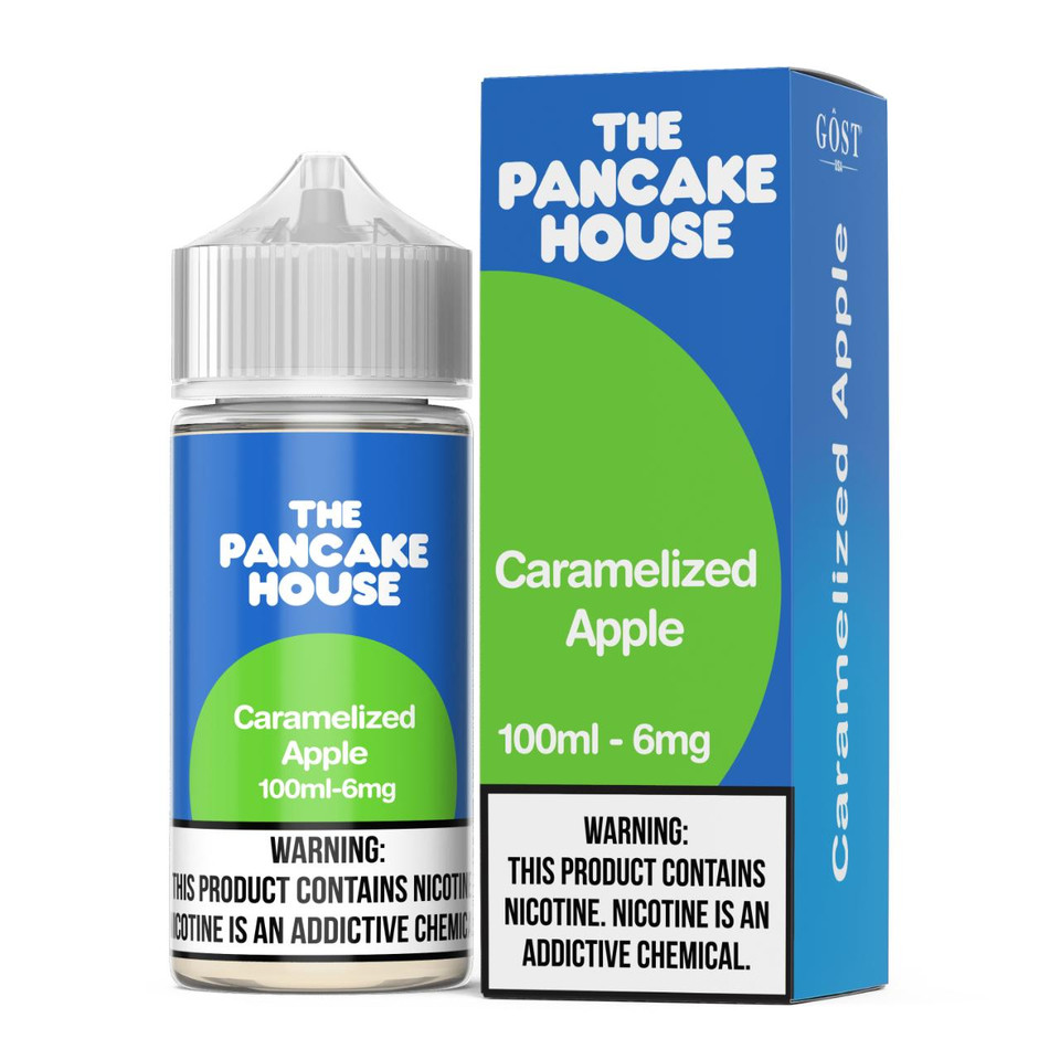 The Pancake House Caramelized Apple 100ml E-Juice 6mg