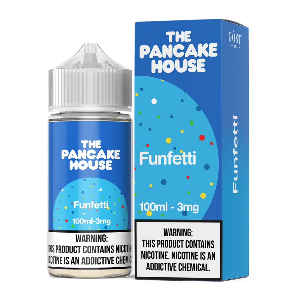 The Pancake House Funfetti 100ml E-Juice 3m