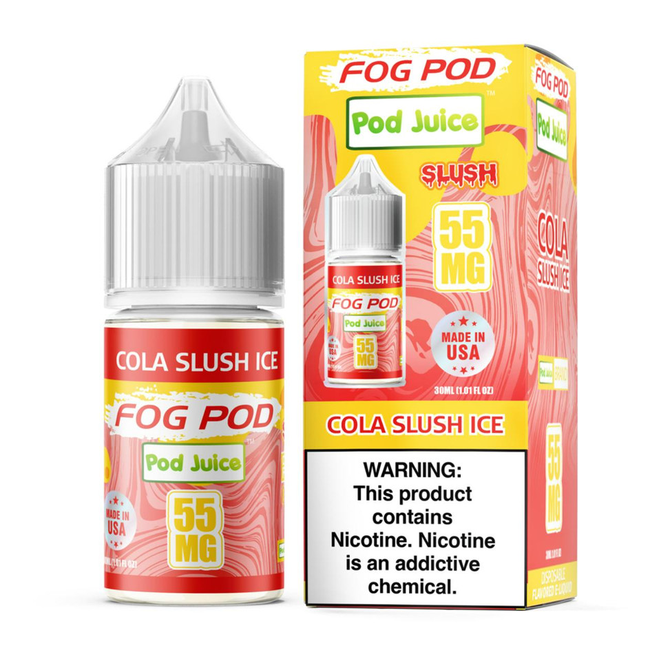 Fog Pod X Pod Juice Cola Slush Ice Salt 30ml E-Juice 55mg