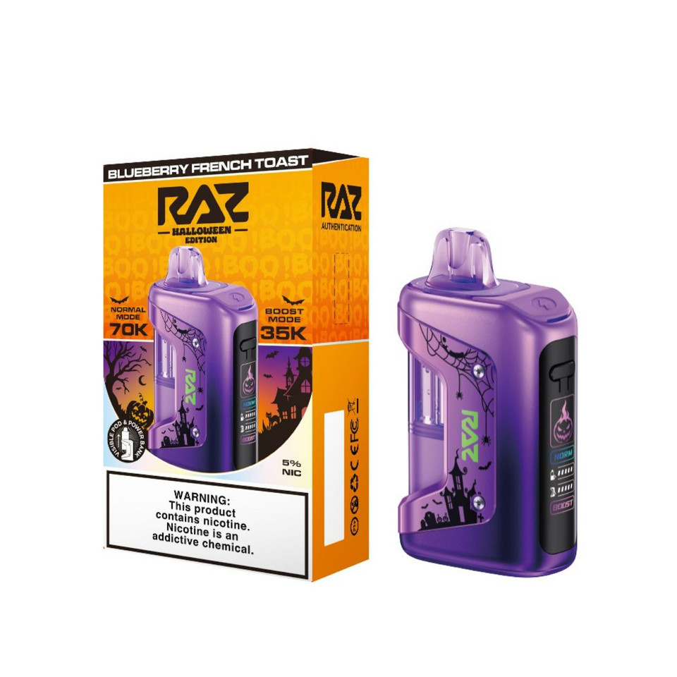 RAZ VUE Kit 70K Puff Disposable Blueberry French Toast