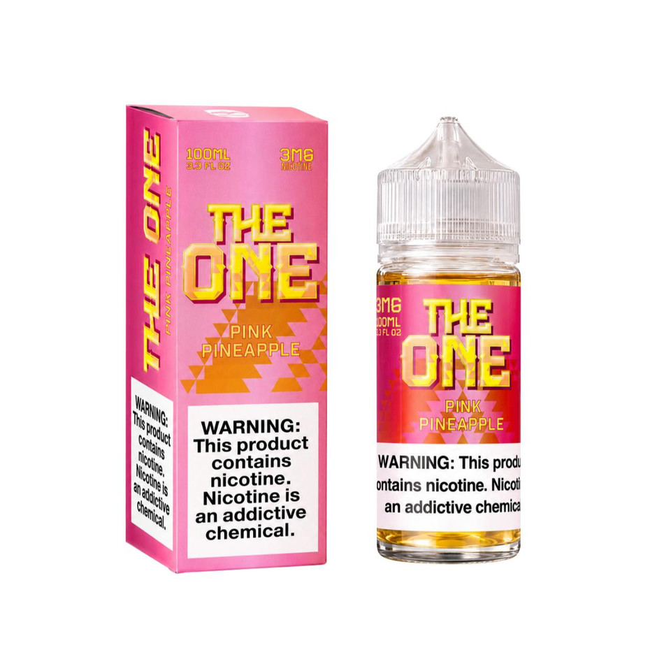 The One Pink Pineapple 100ml E-Juice 3mg
