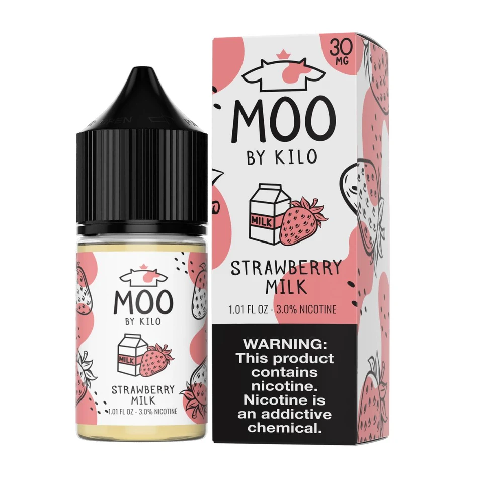 Moo by Kilo Strawberry Milk Salt 30ml E-Juice
