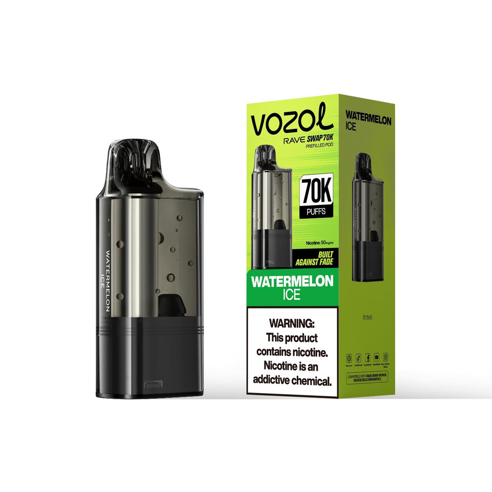 Vozol Rave Swap 70K Puff Pre-filled Replacement Pod - 1PK Watermelon Ice