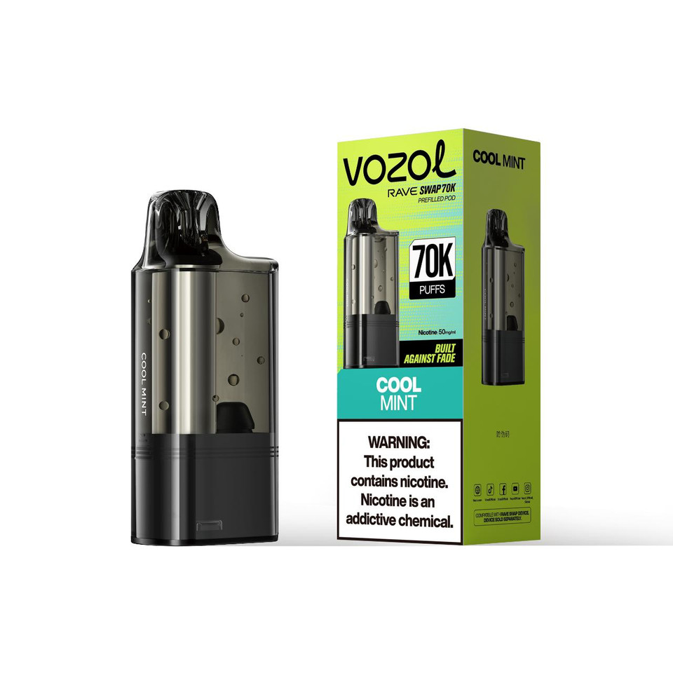 Vozol Rave Swap 70K Puff Pre-filled Replacement Pod - 1PK Cool Mint