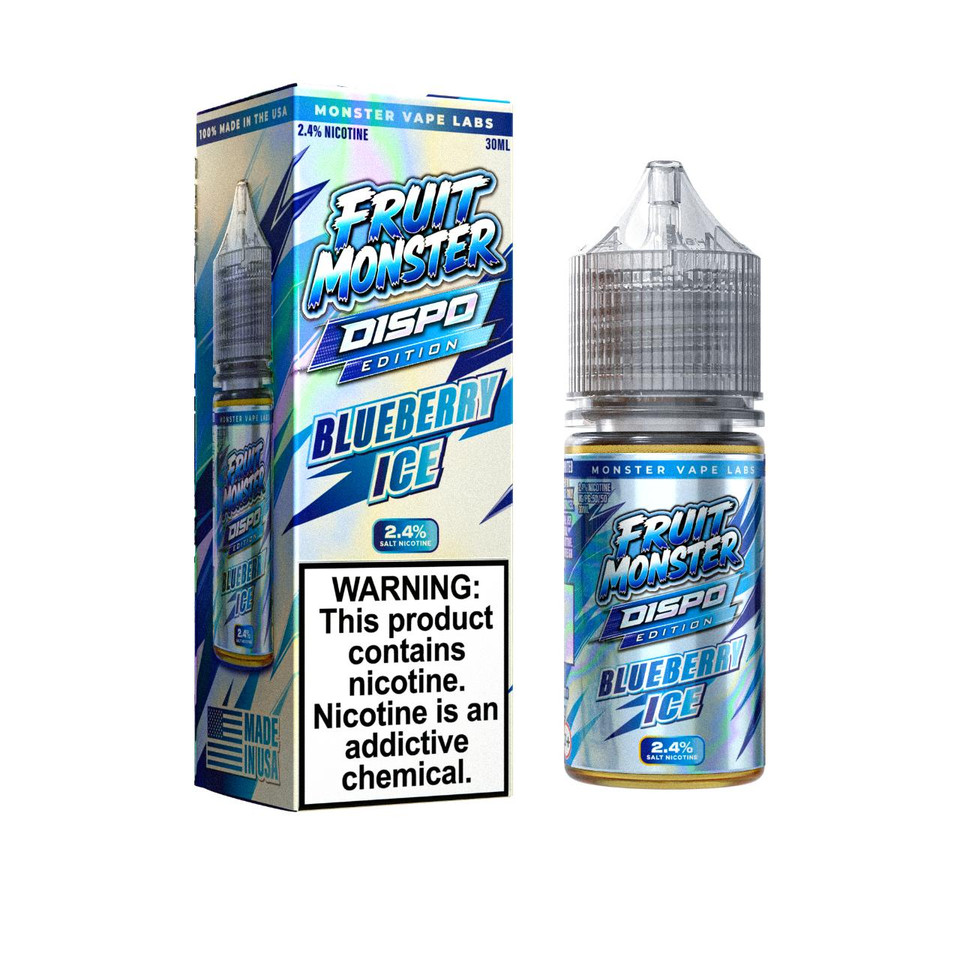 Fruit Monster Blueberry Ice Dispo Edition Salt 30ml E-Juice