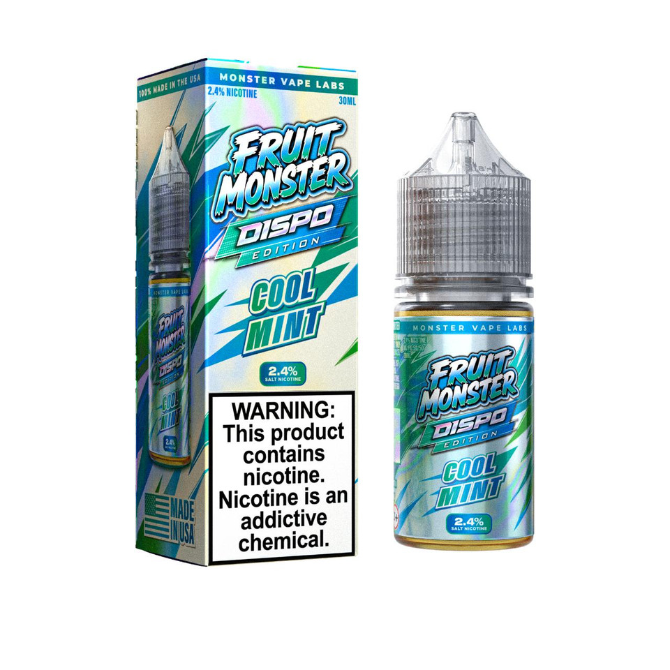 Fruit Monster Cool Mint Dispo Edition Salt 30ml E-Juice
