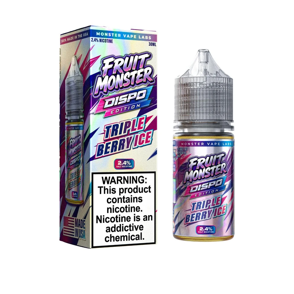 Fruit Monster Triple Berry Ice Dispo Edition Salt 30ml E-Juice